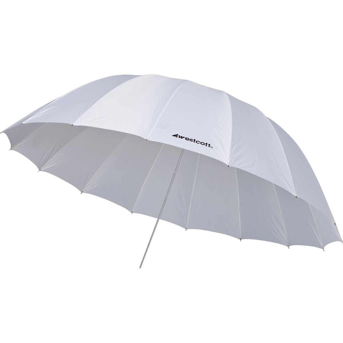 Westcott 53in. (135cm) Apollo Deep Umbrella with Silver Reflective Bounce  Interior