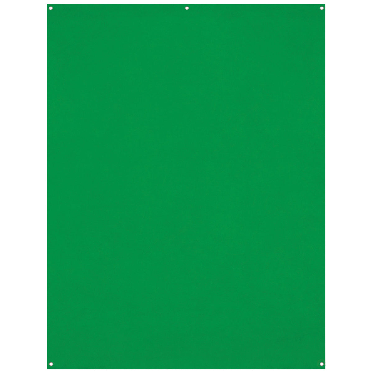 X-Drop Wrinkle-Resistant Sweep Backdrop - Chroma-Key Green Screen (5'