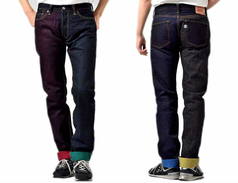 TDP005 Tenryo Denim Color Revolution Denim Tight Straight Jeans – Klaxon