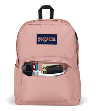 JanSport Unisex SuperBreak Backpack School Bag Misty Rose Pink