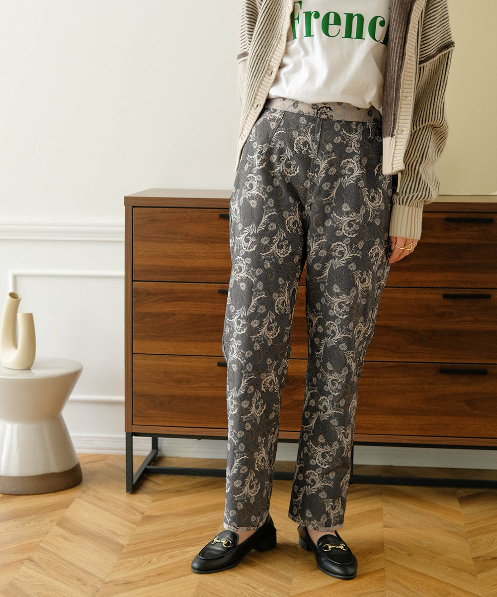 MASU JACQARD PAJAMA PANTS