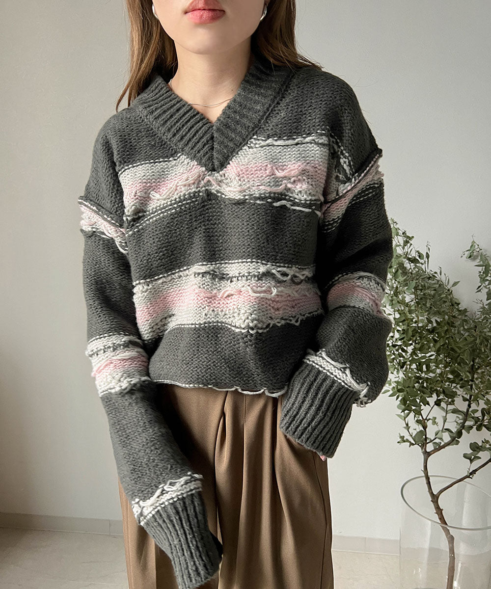 babb bubble knit バブルニット-