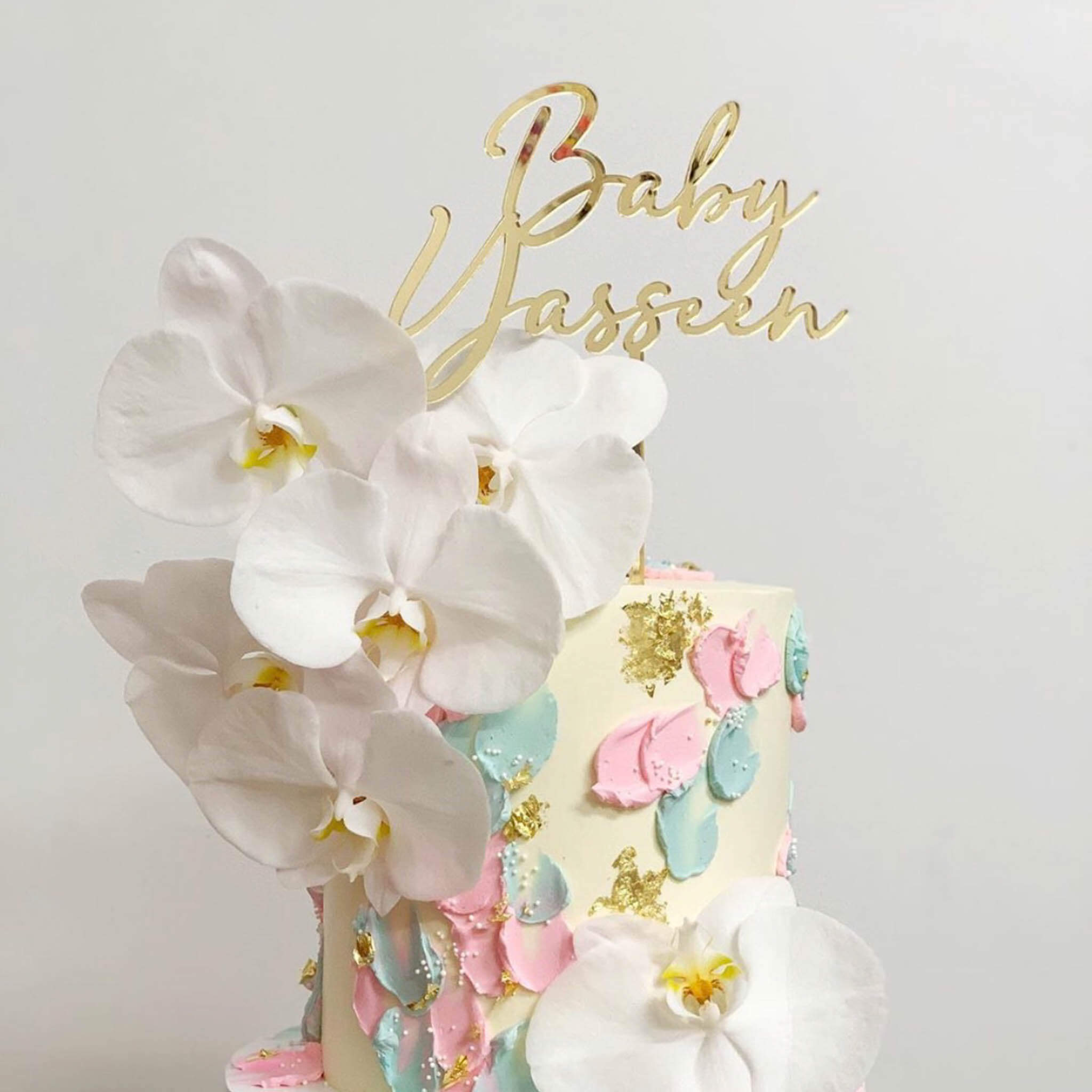 Baby Name Personalised Cake Topper