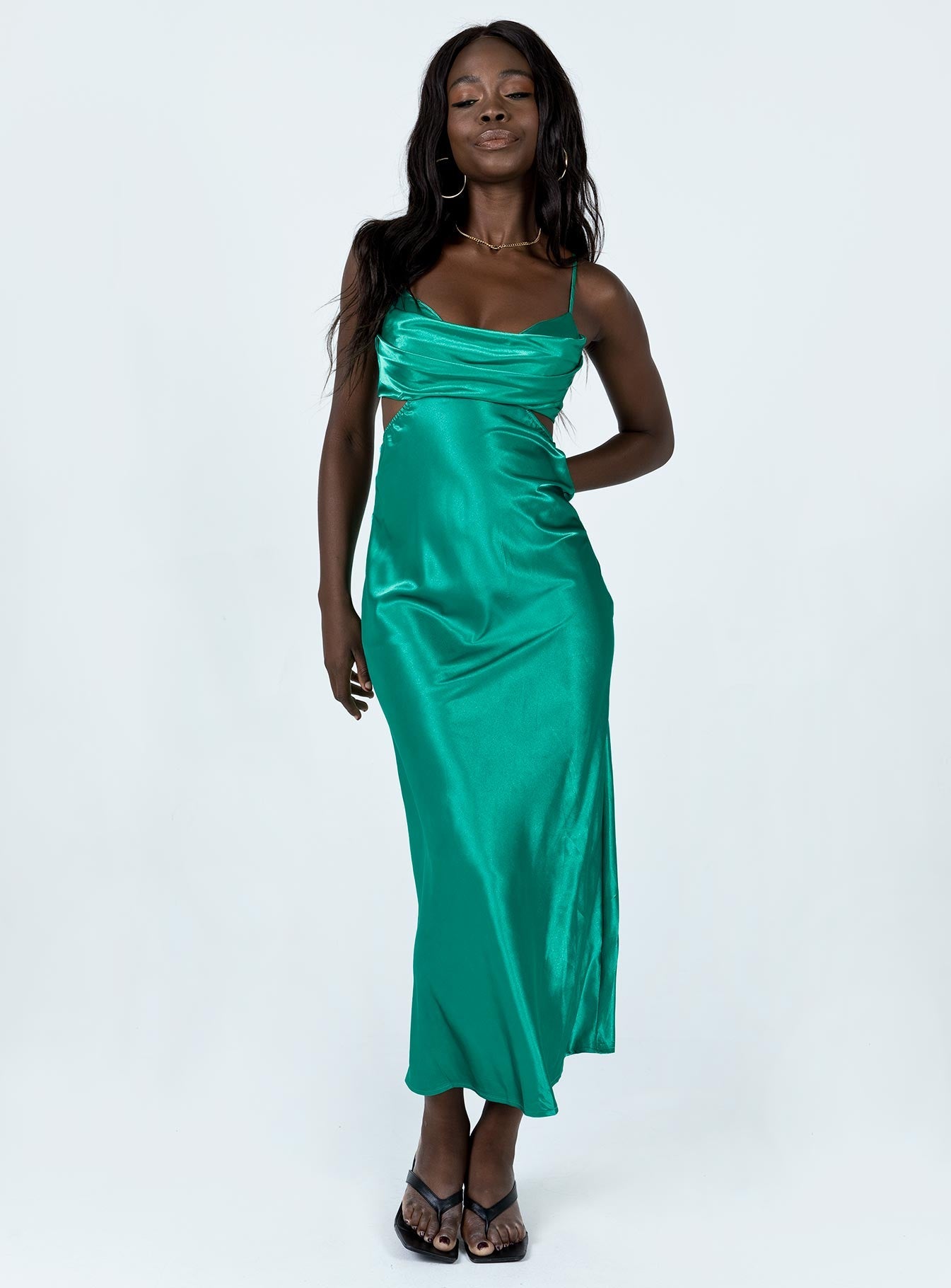 Giselle Midi Dress Green