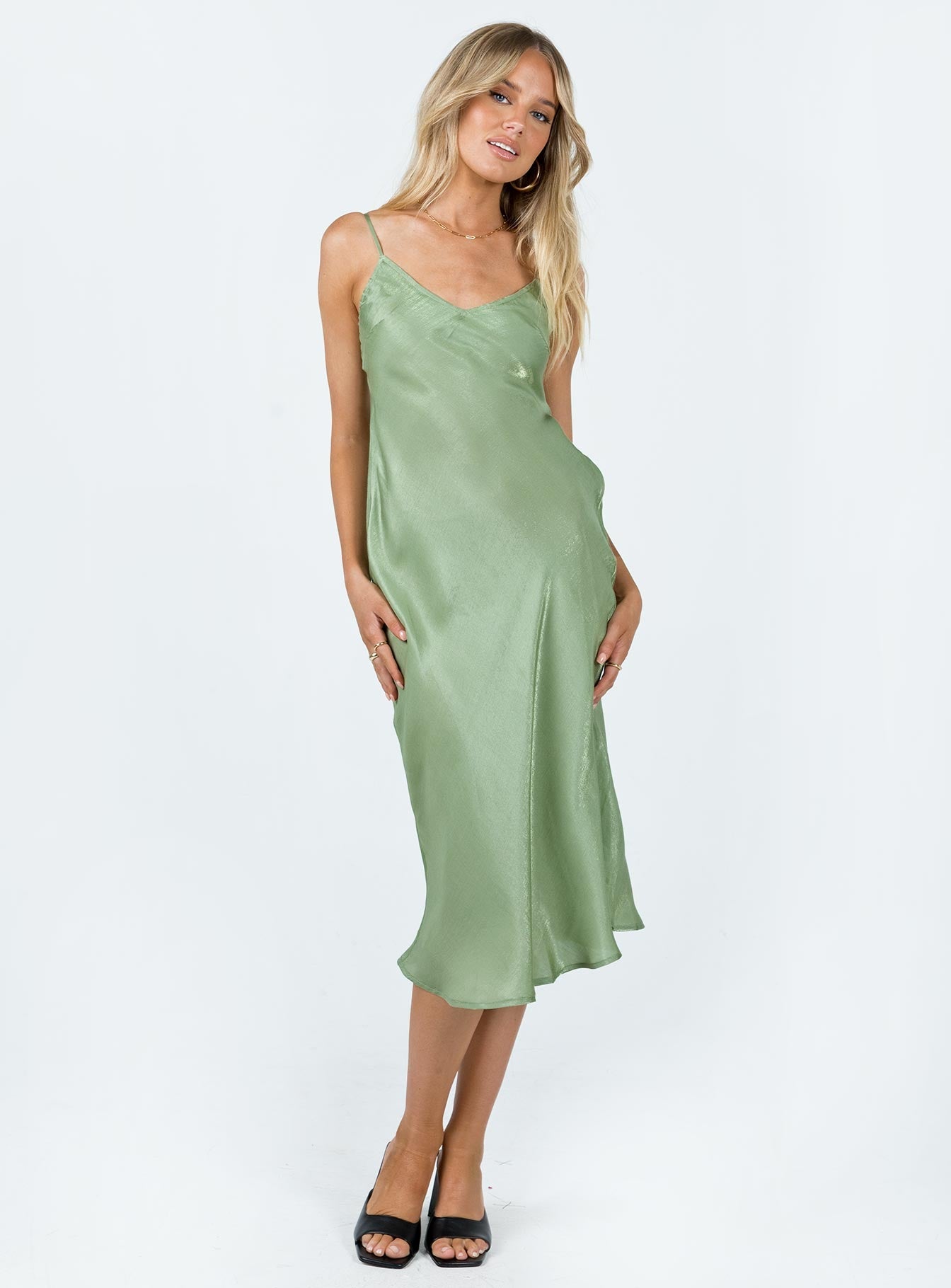 Varese Midi Dress Green