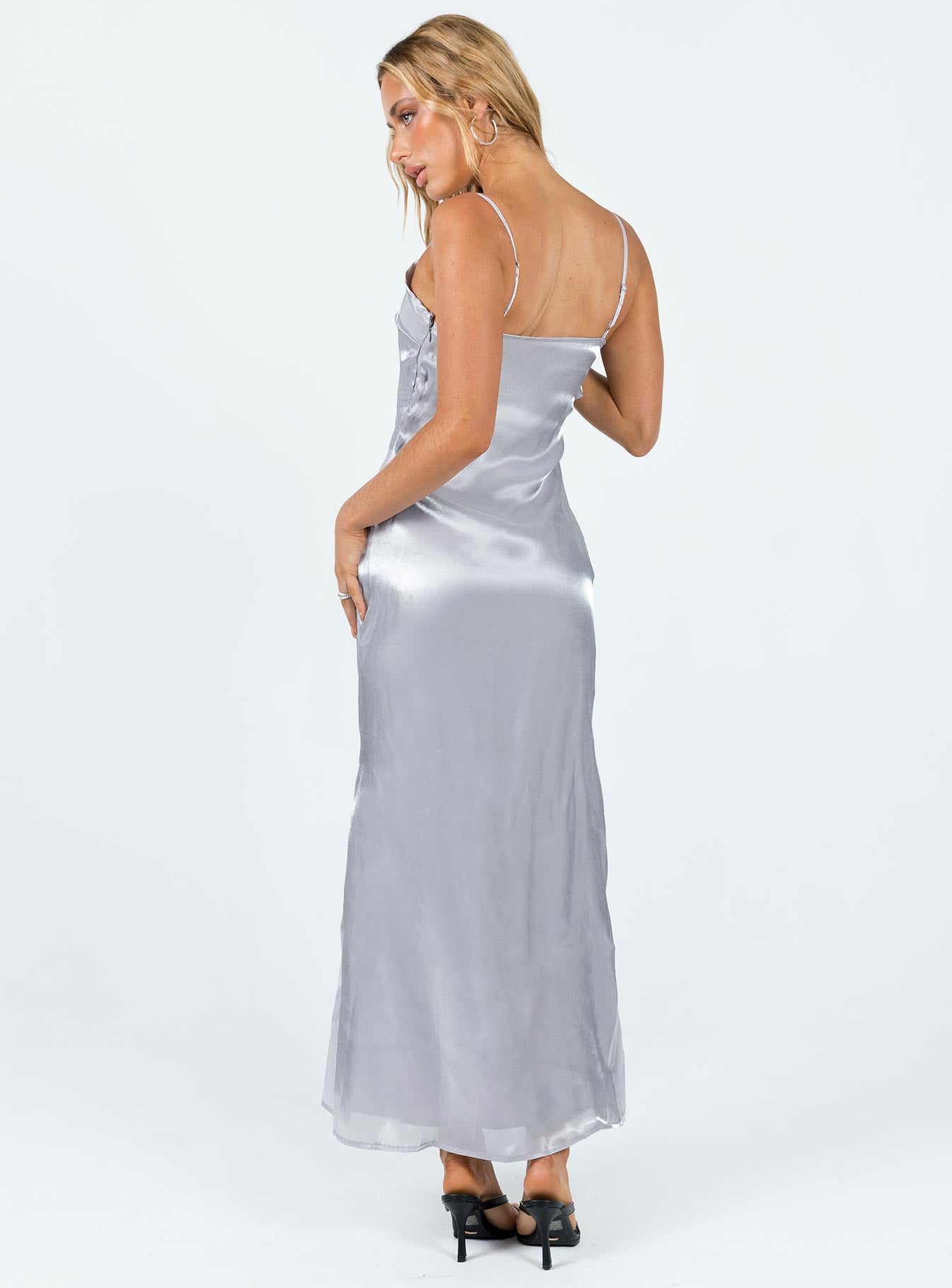 Beryl Maxi Dress Silver