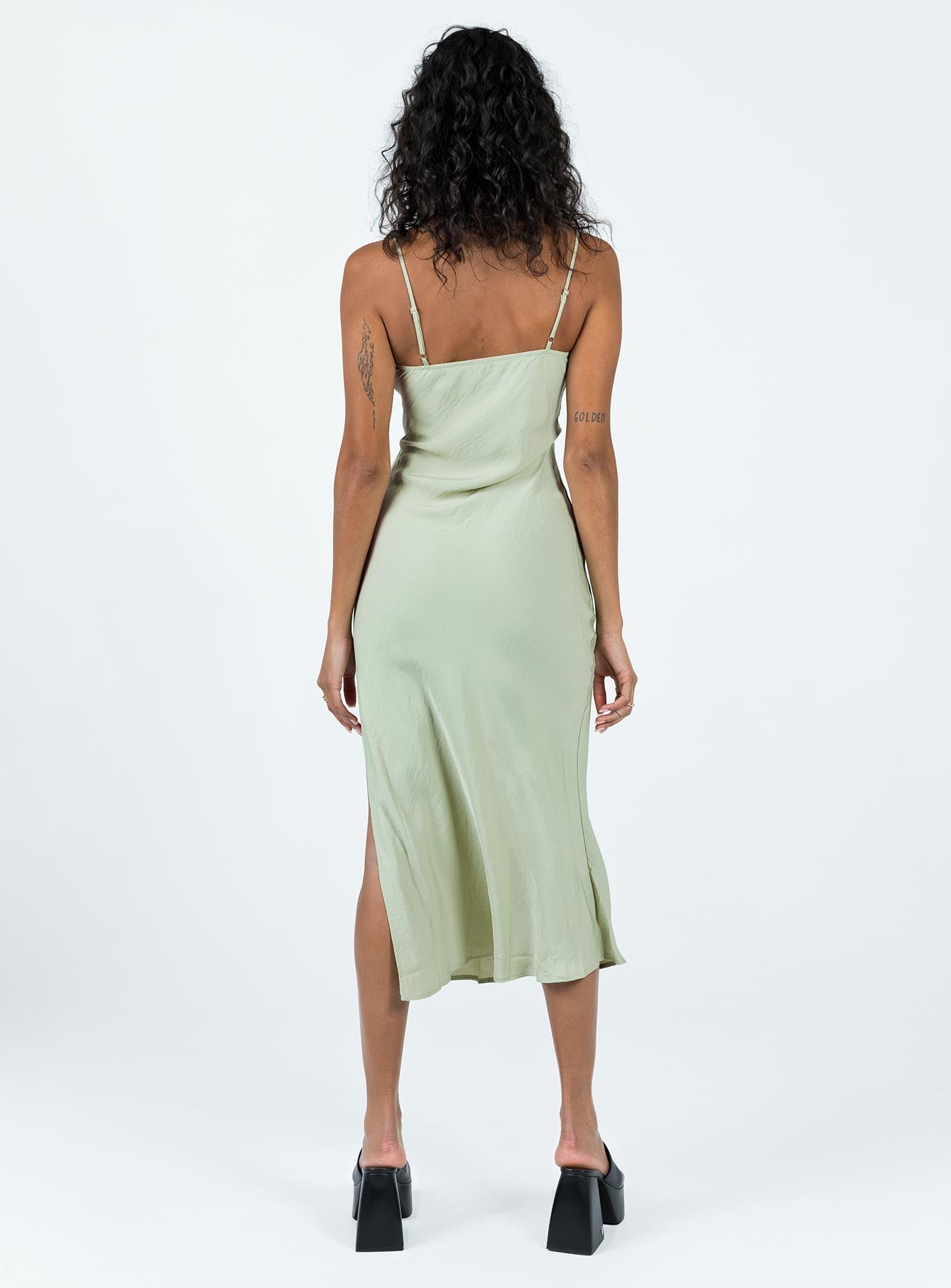 Hazel Midi Dress Sage