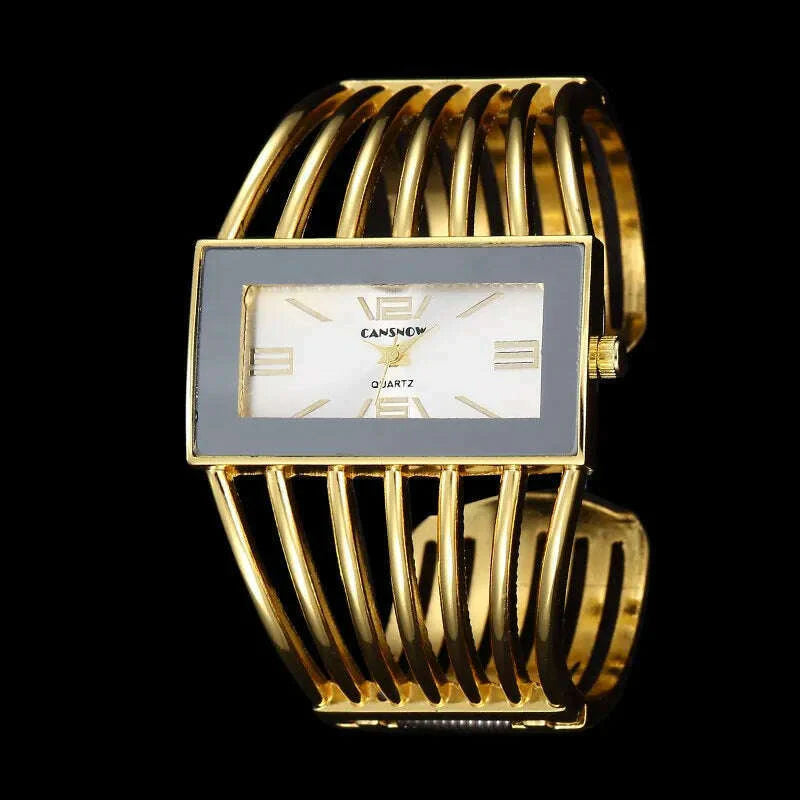 Women's Watches New Luxury Bangle Steel Bracelet Fashion Rectangle Small Dial Ladies Quartz Wristwatches Clock Relogio Feminino