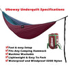 UBOWAY Hammock Underquilt - Packable Full Length Under Blanket, Camping Quilt(Red)