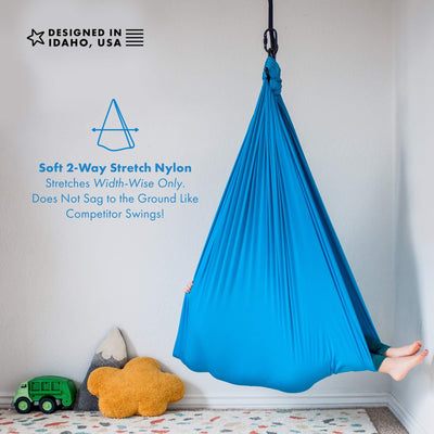 Harkla Indoor Therapy Swing for Kids: Hardware Included
