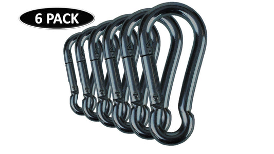 2.71/69mm Stainless Steel Carabiner Spring Snap Link Hook Clip