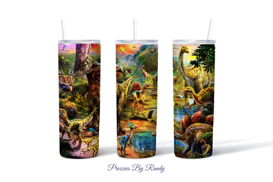 Dinosaur Tumbler Little Boys Tumbler Children's Tumblers 