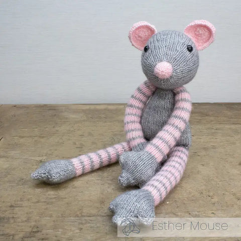 Kit à tricoter Esther La Souris - HardiCraft amigurumi Hardicraft