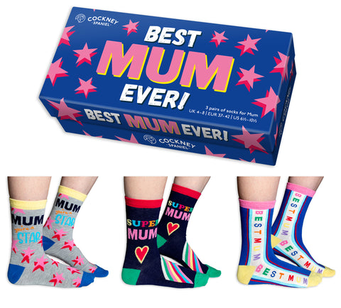 coffret chaussettes pour maman best mum