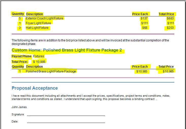 Bid Price by Phase