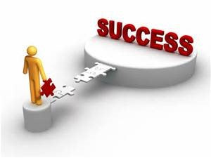 Image with the Word Success