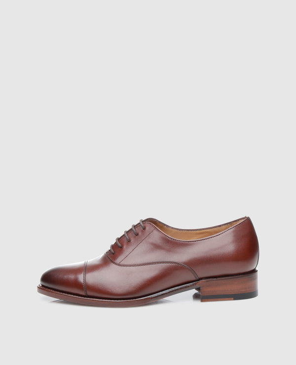 SHOEPASSION.com – Dark Brown Cap-Toe Monk Strap | Shoepassion