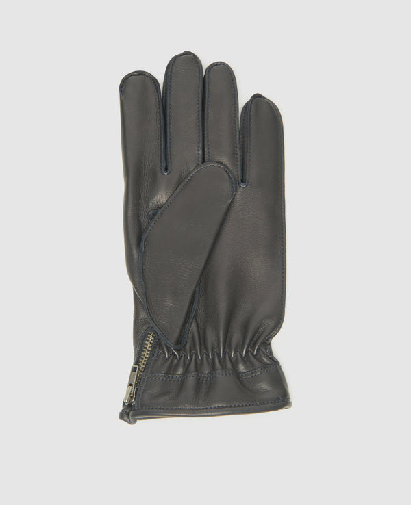Microfiber Full Finger Gloves 丨 Road to Sky Navy Blue / XL