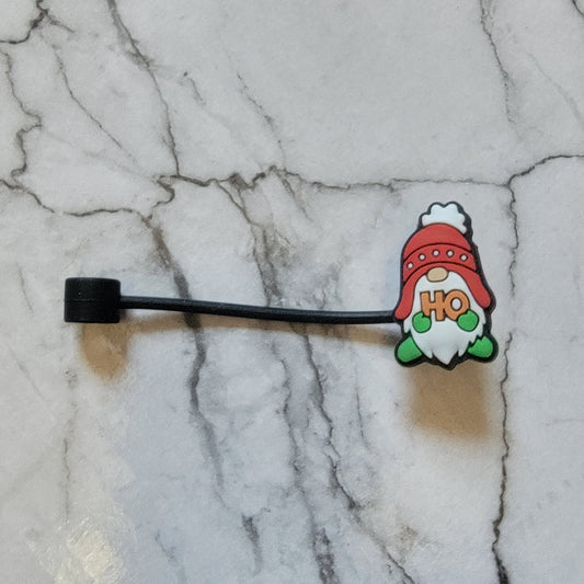Christmas Gnome Present - Silicone Straw Toppers Collection – Southern Gem  Creations