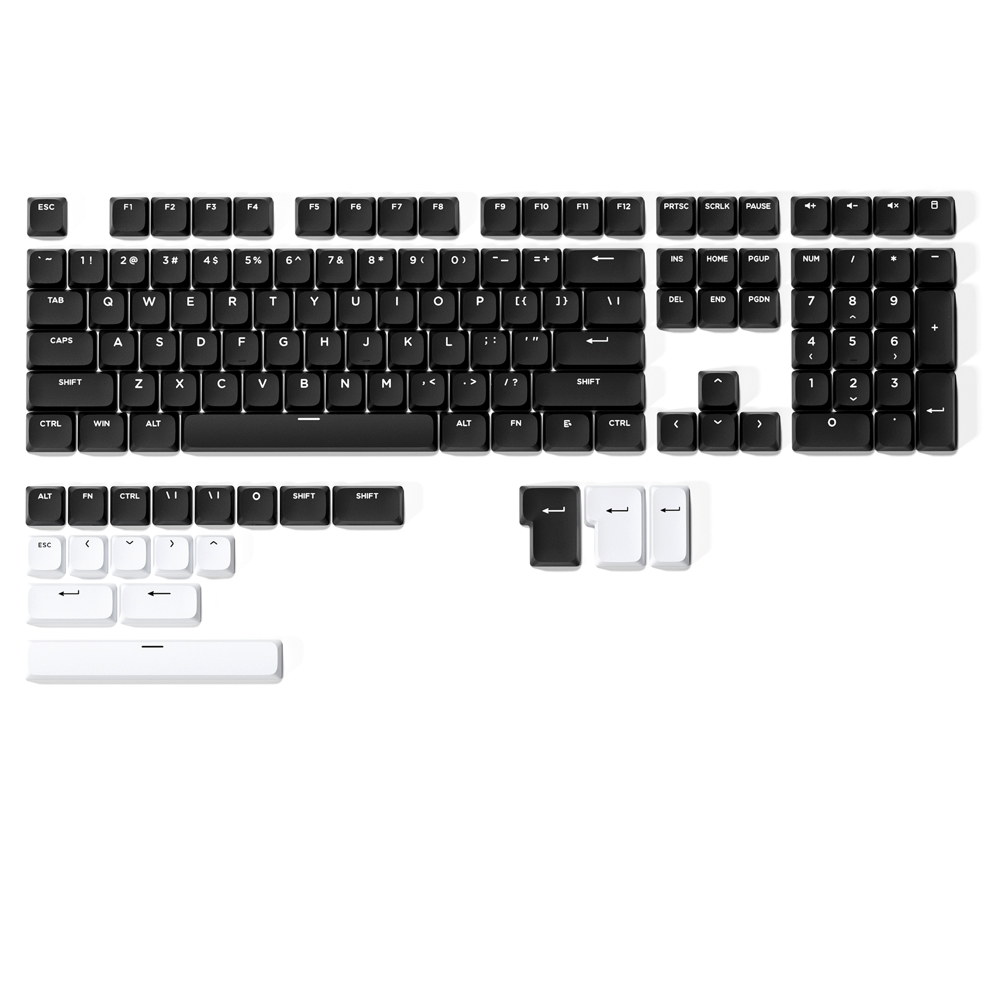XVX Skyline R2 - Low Profile PBT Double-shot Keycap (6 Colors)