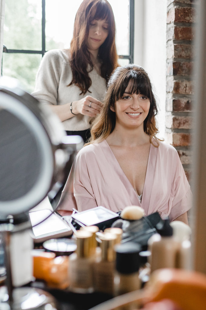 Bridal Boudoir Wedding Getting Ready