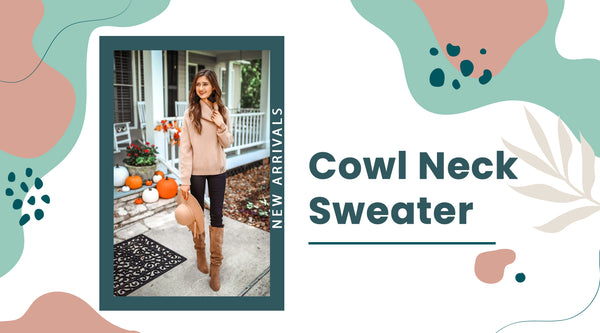 Cowl Neck Sweater