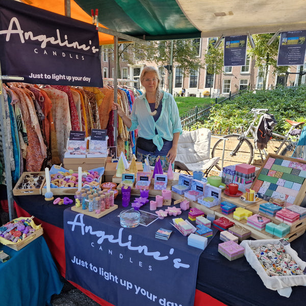 Angeline's Candles op de markt