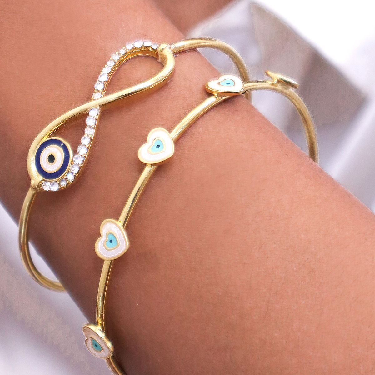 Pandora Evil Eye Cuff Bangle Klissaa