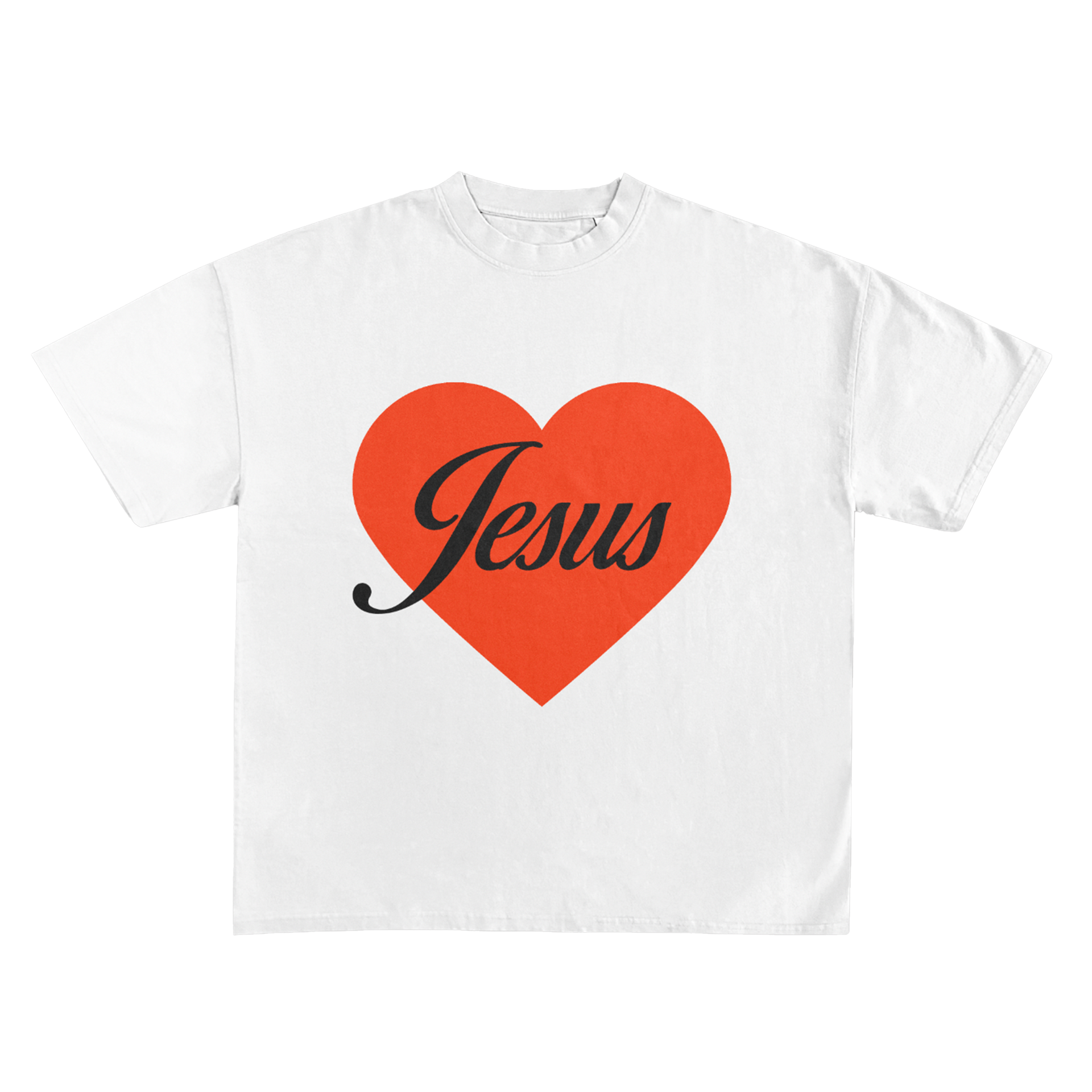 Jesus in My Heart Christian T-Shirt • Revolution Clothing Company