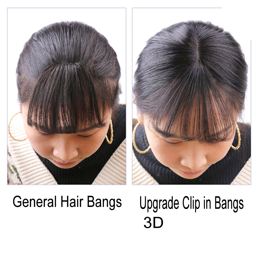 Clip In Human Hair Toppers Seamless Hairpiece Toupee for Women Thick Silk Base Topper for Thicking Hair