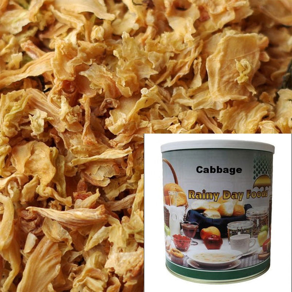 Cabbage flakes 22 oz #10 - BeReadyFoods.com