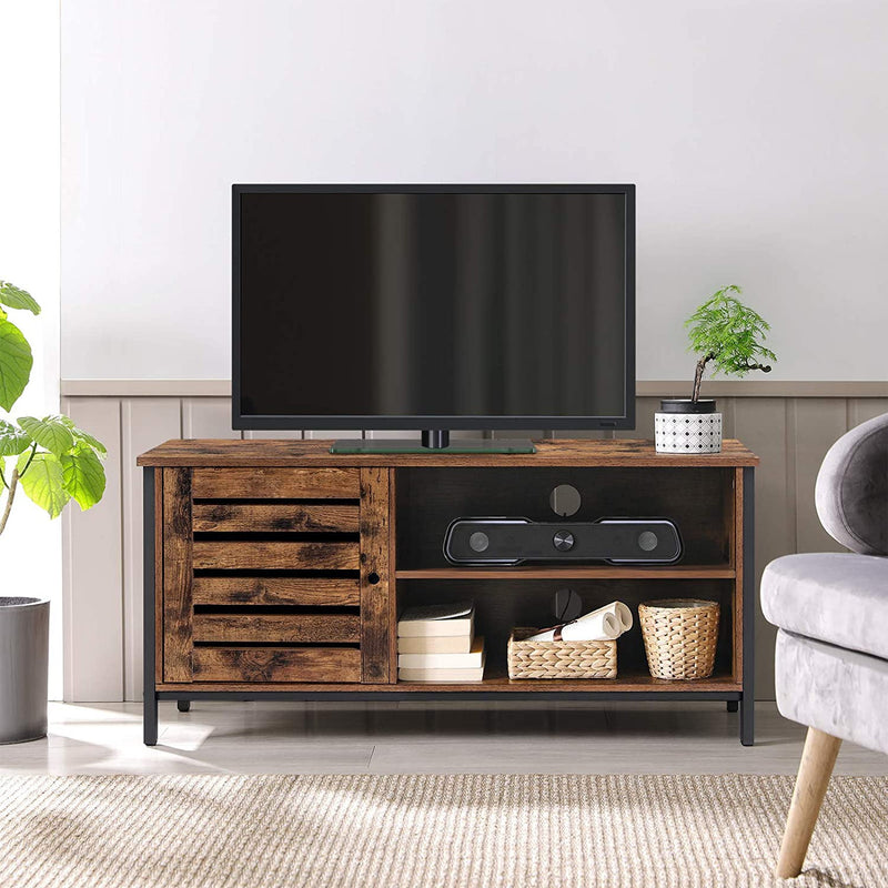 zin Consequent belangrijk TV-tafel voor TV tot 50 inch - TV Meubel - met 2 Open Vakken - Industr –  MINA
