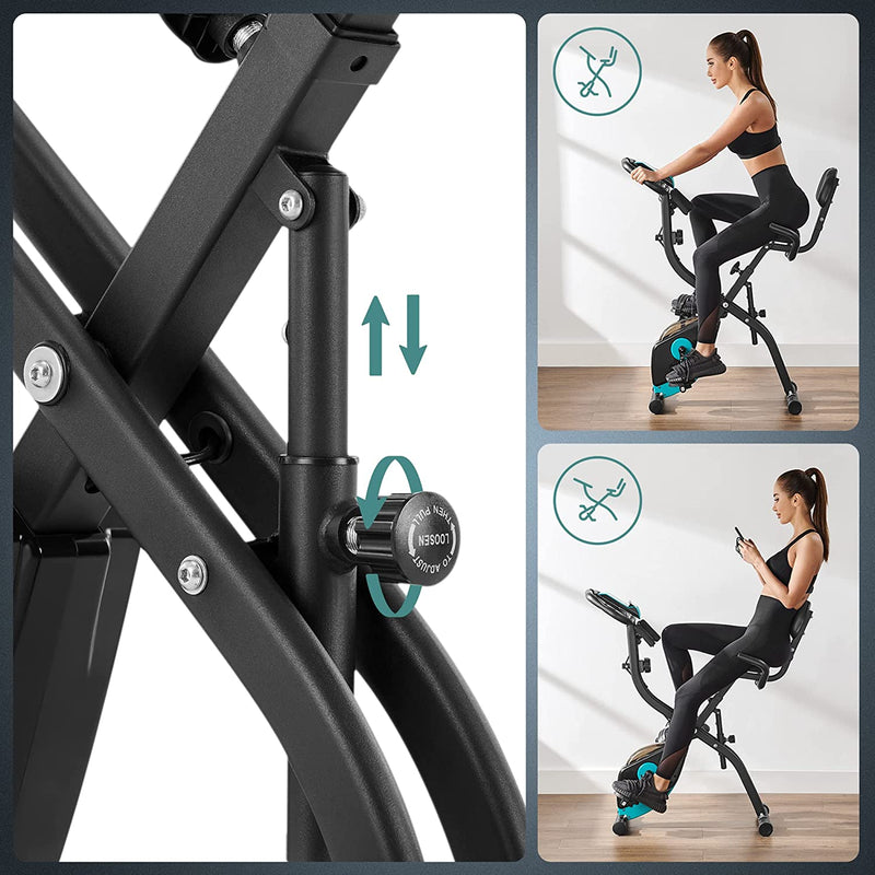 Drastisch Uitgaan van Productie Fitness fiets - Fitnessapparatuur- Home Gym - Hometrainer - Opvouwbaar –  MINA