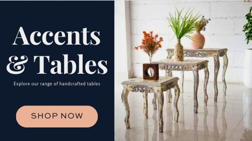 Side Tables and Accent tables by kezevel decor