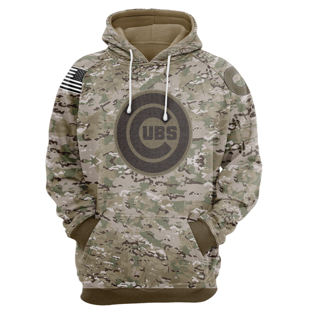 Chicago Cubs MLB Special Camo Realtree Hunting Hoodie T Shirt - Growkoc