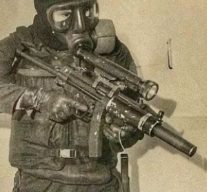 SAS Operator with weapon mounted light