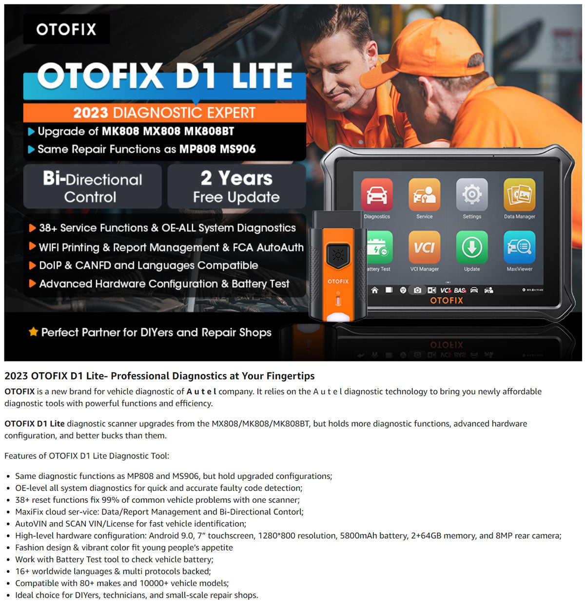 OTOFIX D1 Lite