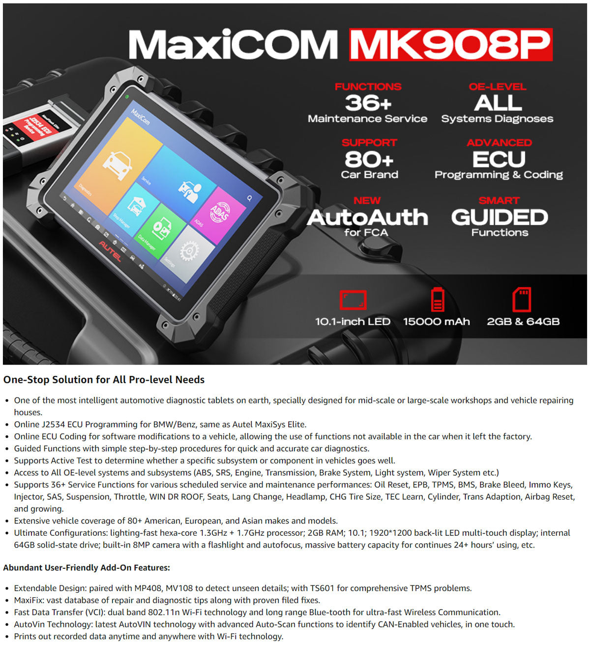 autel maxicom mk908pro