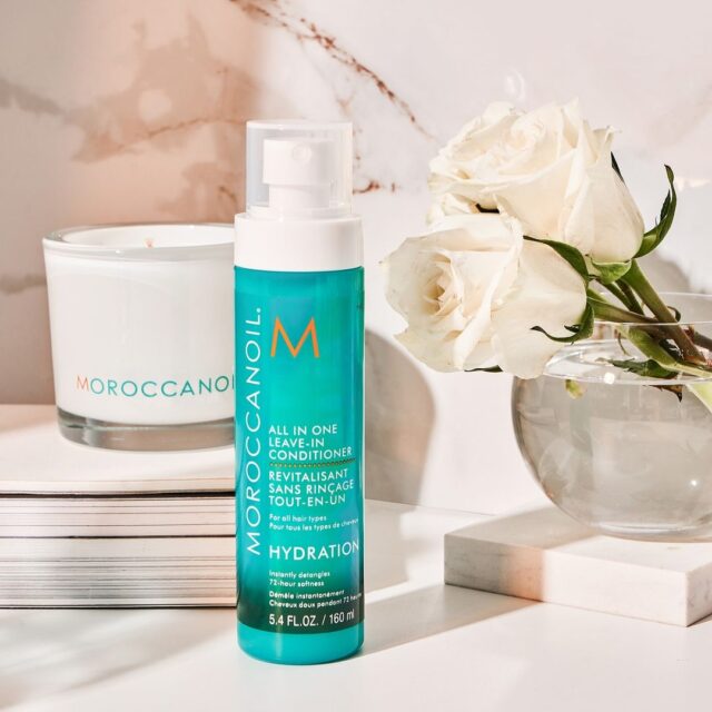 Moroccanoil Leave-in Conditioner to air dry without frizz