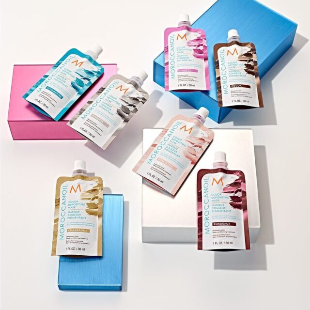 Moroccanoil Color Depositing Mask Trial Size Travel Size Single-Use Minis ideal for gifting