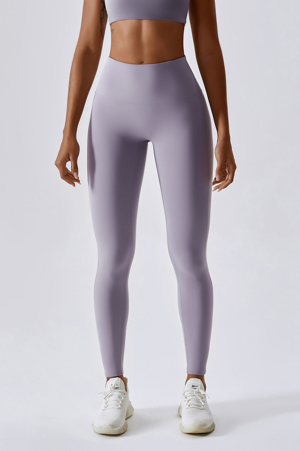 SECOND SKIN HIGH WAISTED LEGGINGS IN STEEL – Miss Limitless