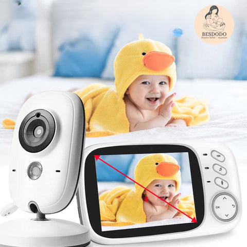 Caméra De Surveillance De Surveillance De Surveillance De Bébé De 5 Mois  Enfant Jouant Seul à La Maison Photo stock - Image du nourrisson, lointain:  229573978