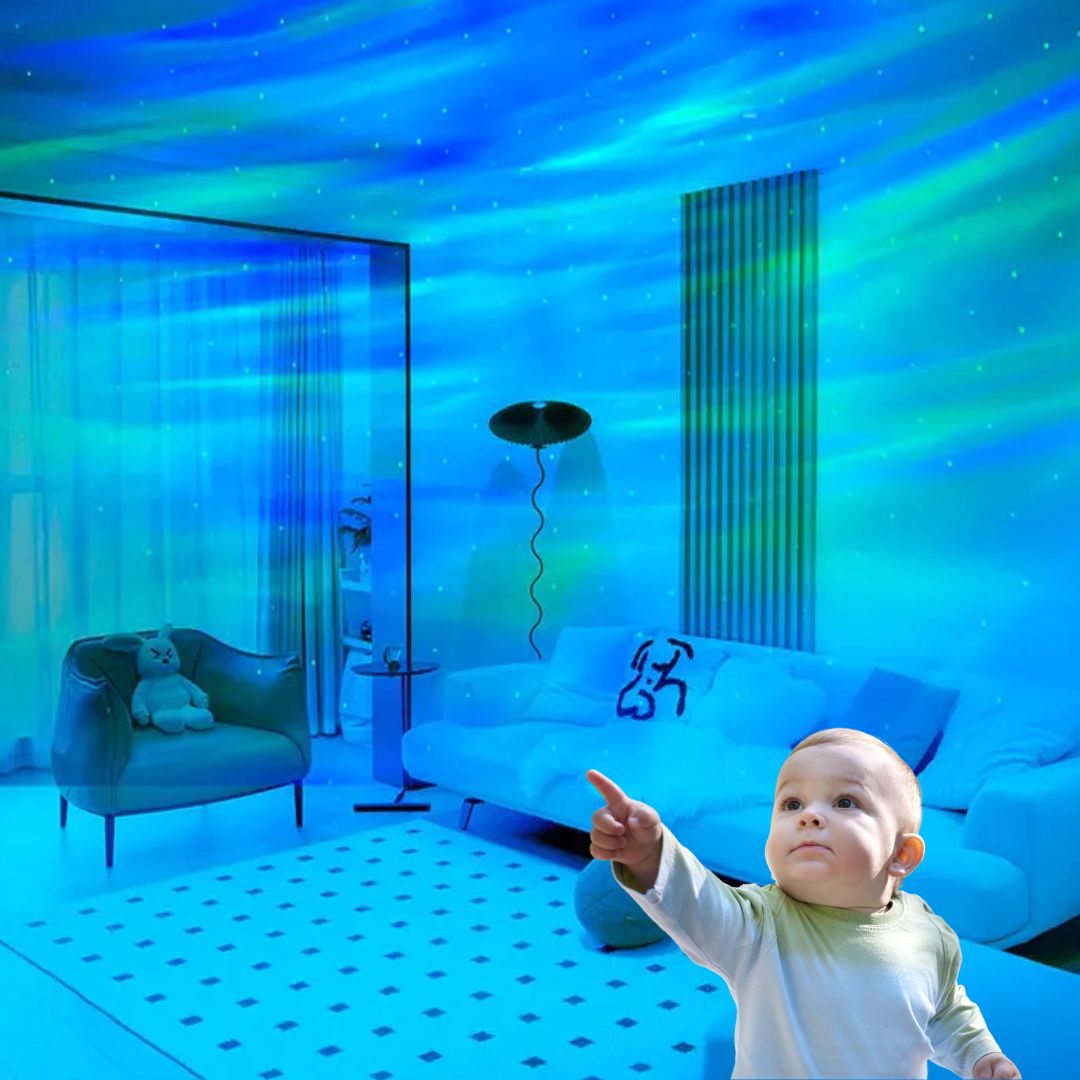 veilleuse-bebe-projection-plafond-apaisante