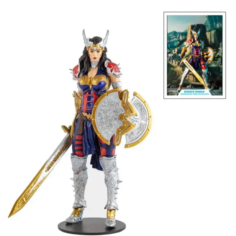 Dc Multiverse 7 Wonder Woman Designed By Todd Mcfarlane 