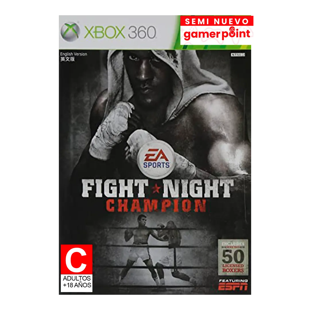 Fight Night Champion Xbox 360 Usado (Sin portada) – 