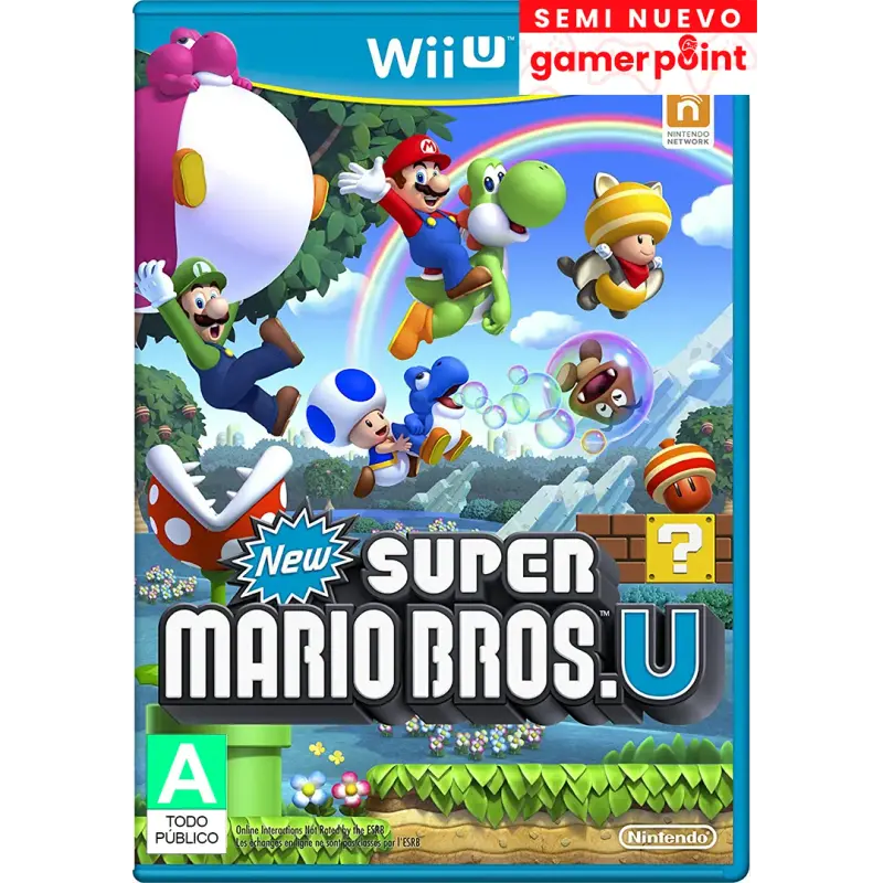 New Super Mario Bros U Wii u Usado – 