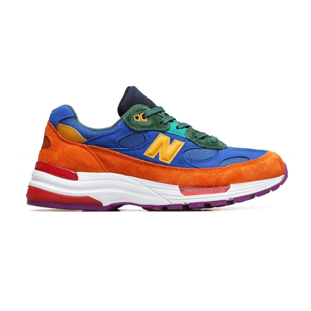 NEW BALANCE M992MC ORANGE WITH BLUE MEN MADE IN USA M992 – Poopoo ...