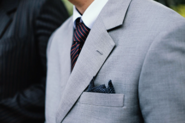 Man wearing a suit