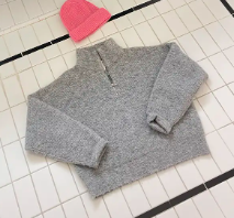 Andre Sweater in Heather Grey