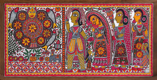 Madhubani Painting via Untwine Me